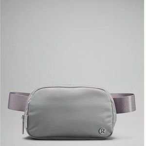 LuluLemon Silver Belt Bag- Used